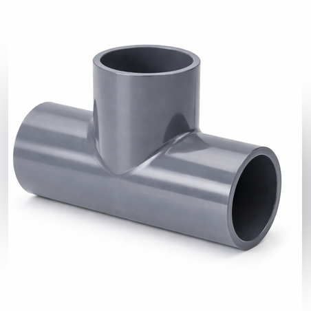 מחבר T PVC 63 מ״מ