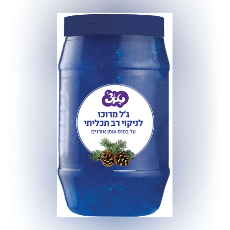 ג'ל אורנים מרוכז לניקוי רב תכליתי 1 ליטר טאצ'