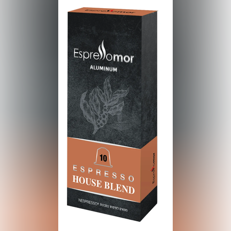 קפסולות אספרסו האוס בלנד House Blend