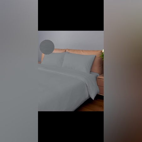 סט זוגי וואפל צבע אפור