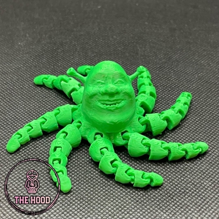 שרק תמנון SHREKTOPUS בהדפסת תלת מימד