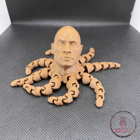 דה רוק תמנון rocktopus בהדפסת תלת מימד