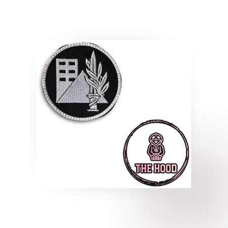 פאצ' פיקוד העורף שחור לבן