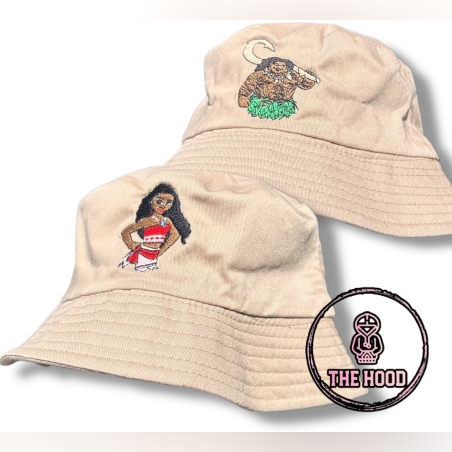 זוג כובעי טמבל דמויות 'מואנה ומאווי'