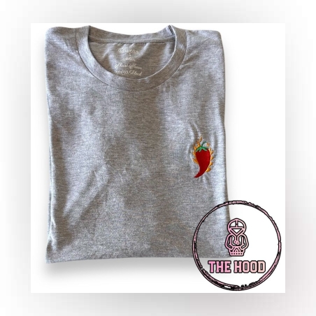 חולצת טישרט עם רקמת פלפל