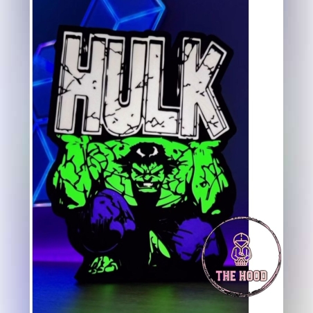 מנורת Lightbox HULK הענק הירוק