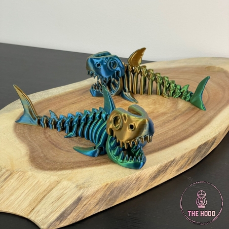 Skeleton Shark כריש בהדפסת תלת מימד