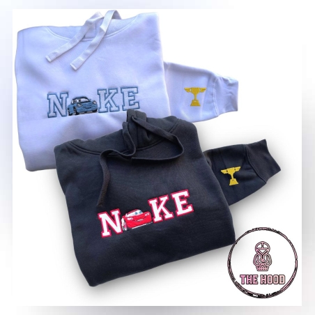 סט קפוצ'ונים זוגי- דמויות 'ספידי מקווין וסאלי'