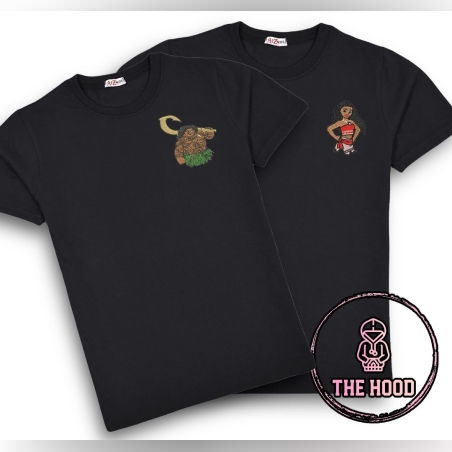 סט טישרטים זוגי- דמויות 'מואנה ומאווי'