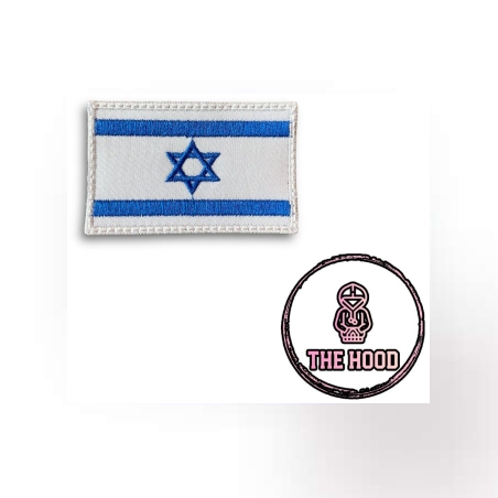 פאצ' דגל ישראל כחול לבן