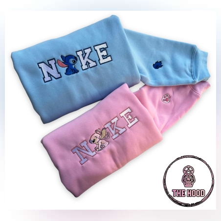 סט קפוצ'ונים זוגי- דמויות 'סטיץ' ואנג'ל'