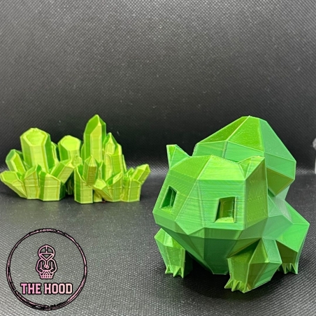 פסלון BULBASAUR בהדפסת תלת מימד- גודל לבחירה