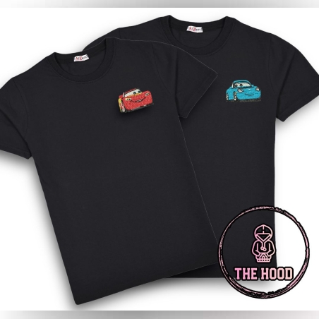 סט טישרטים זוגי- דמויות 'ספידי מקווין וסאלי'