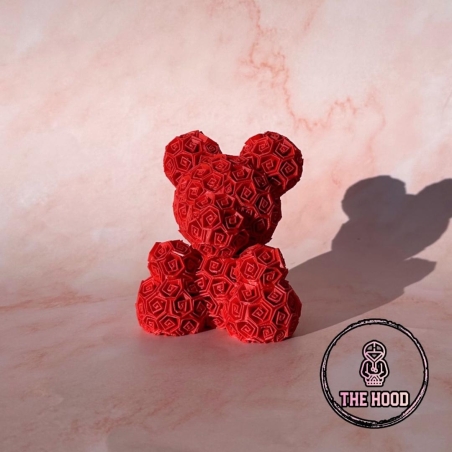 חדש! בובת דובי ורדים בהדפסת תלת מימד