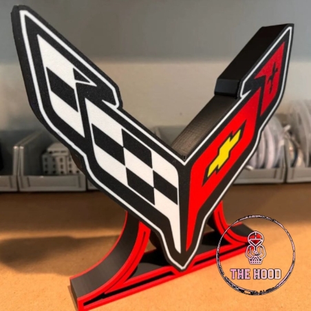 מנורת Lightbox לוגו קורבט CORVETTE