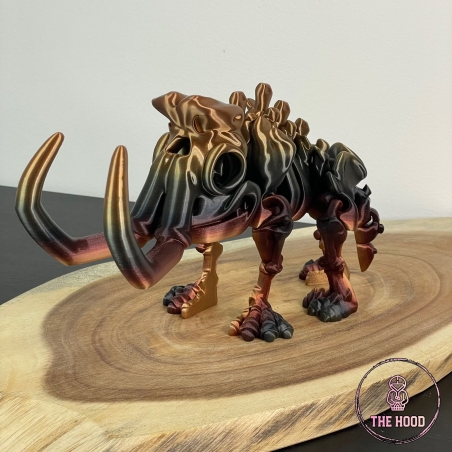 SKELETON MAMMOTH בהדפסת תלת מימד