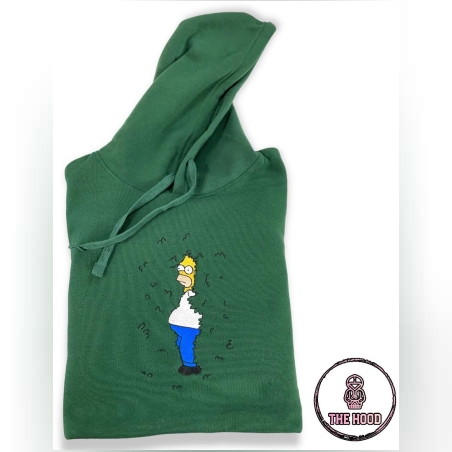 קפוצ'ון הומר מסתתר בשיחים