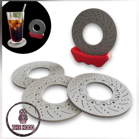 תחתיות דגם קליפר ודיסקים בהדפסת תלת מימד