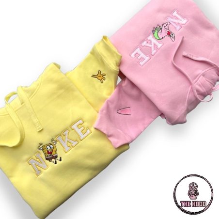 סט קפוצ'ונים זוגי- דמויות 'בובספוג ופטריק'