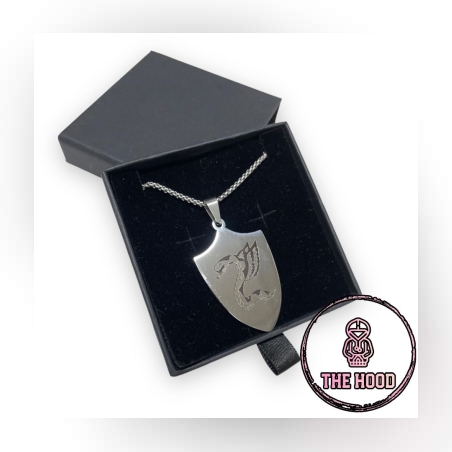 תליון+שרשרת פלדה דגם צנחנים