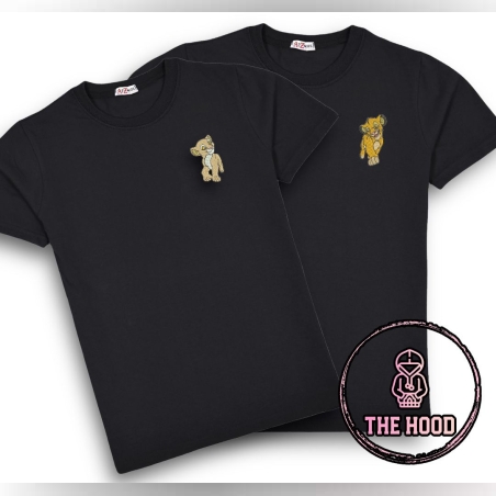 סט טישרטים זוגי- דמויות 'סימבה ונלה'