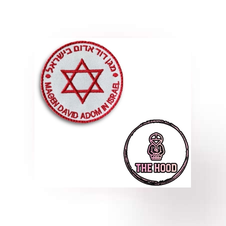 פאצ' לוגו מד''א עגול