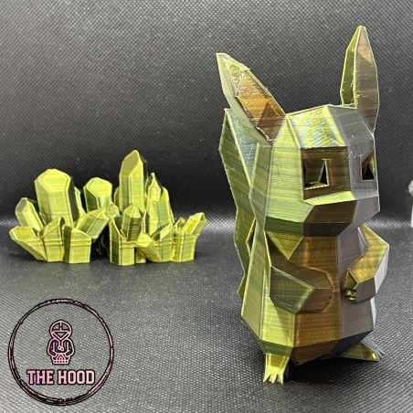 פסלון PIKACHU בהדפסת תלת מימד- גודל לבחירה