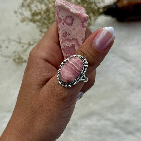 טבעת רודוקרוסייט 8