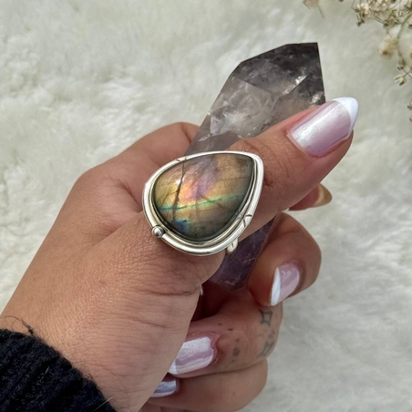 טבעת לברדורייט 7 II