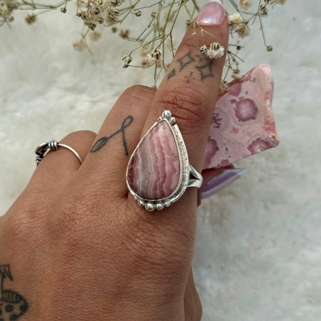 טבעת רודוקרוסייט 6.5