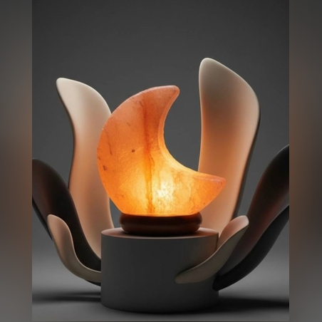 מנורת מלח | ירח