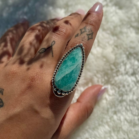 טבעת אמזונייט 7