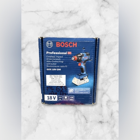 מפתח ברגים השפעה אלחוטית מקצועי  BOSCH