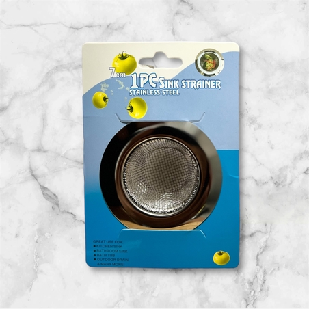 מסננת רשת קטנה לכיור רחצה 7.5 ס״מ