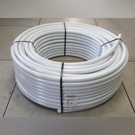 צינור פקס מבודד לבן 20