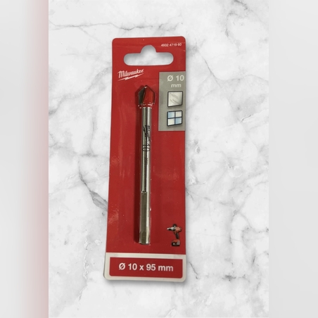 מקדח זכוכית ואריחים בגודל 10x95mm