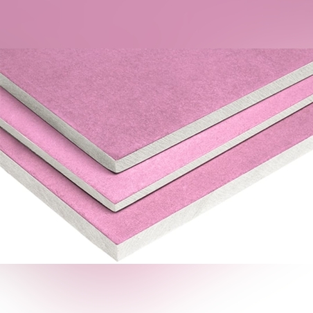 לוח גבס ורוד