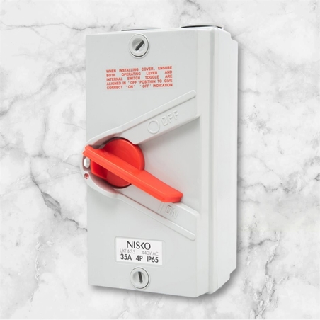 מפסק כבאים nisko 35a