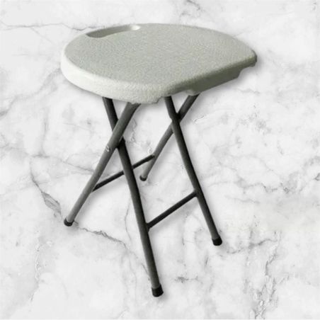 שרפרף עגול כסא מתקפל