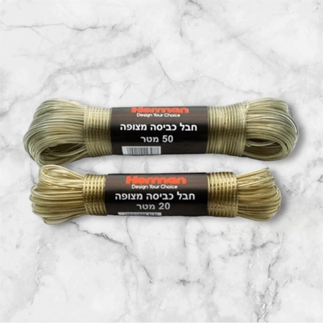כבל כביסה מצופה 20מ