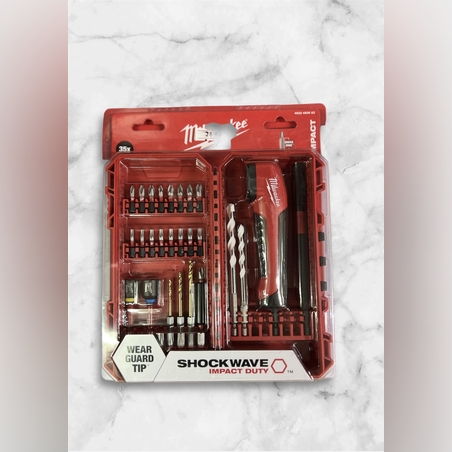 מילווקי סט 35 חלקים shockwave impact duty  MILWAUKEE