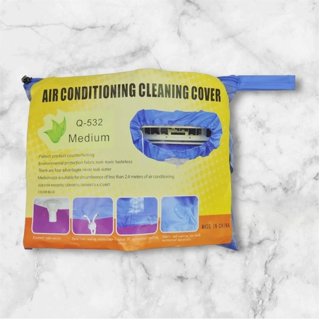 קיט ניקוי מזגן 2 כס עם צינור ניקוז