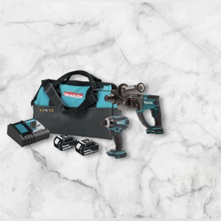 DLX 2166 סט מקיטה אימפקט+מזוודה