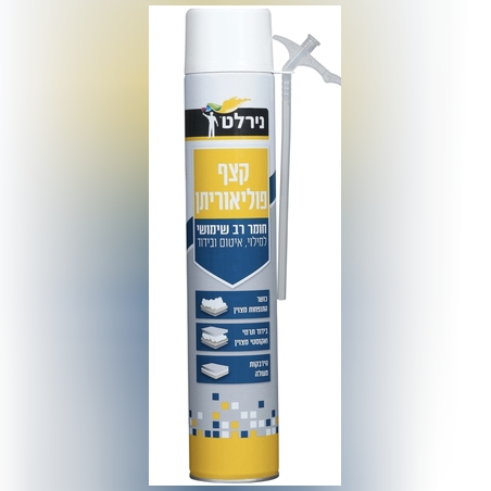 קצף פוליאוריטאן 750מ״ל