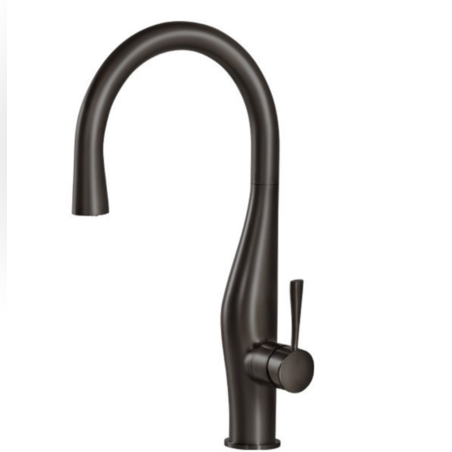 ברז מטבח נשלף | 2 מצבי זרימה | Imagine | שחור מוברש| 304869BB