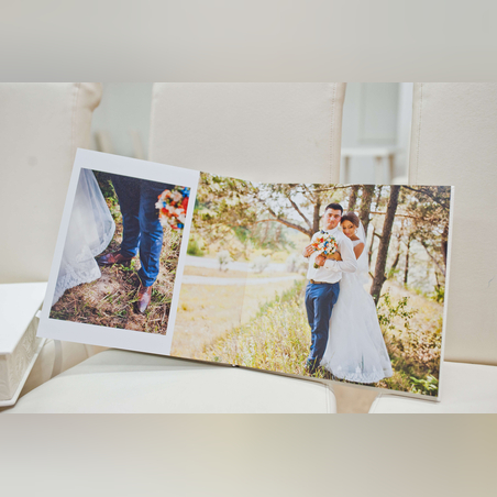 הדפסת אלבומים דיגיטלי 30/60 ס''מ 10 דפים 20 עמודים