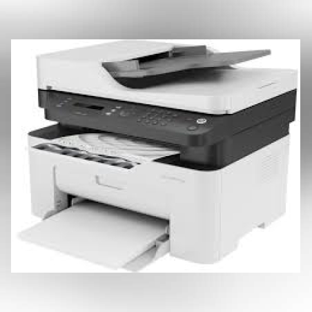 מדפסת דיו סורק ופקס hp 137fmw