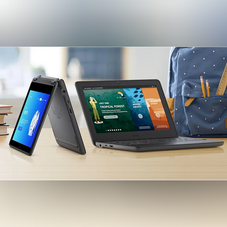 מחשב Dell 3140 מתקפל עם מסך מגע