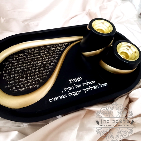 מעמד נרות מפולירזין