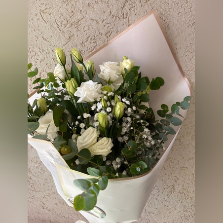 זר לבנים וירוקים מהממם